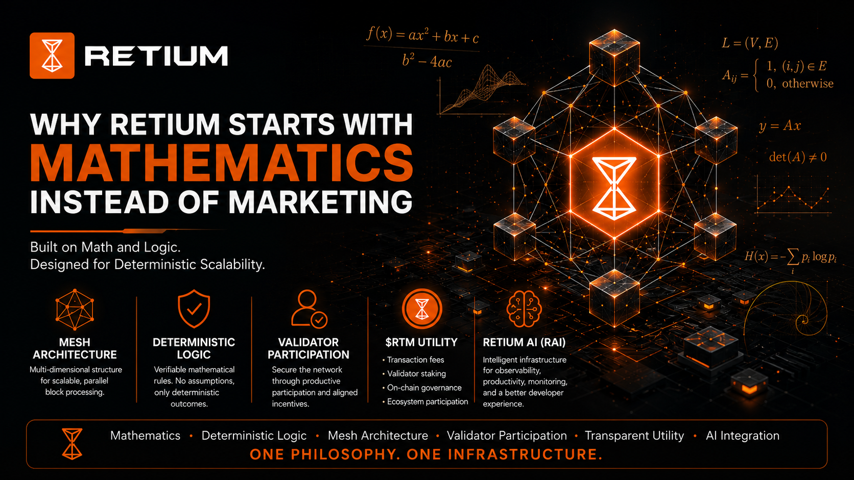 Why Retium Starts With Mathematics Instead of Marketing