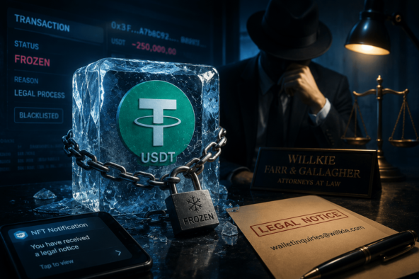 Why Tether Freezes USDT — and What walletinquiries@willkie.com Has to Do With It