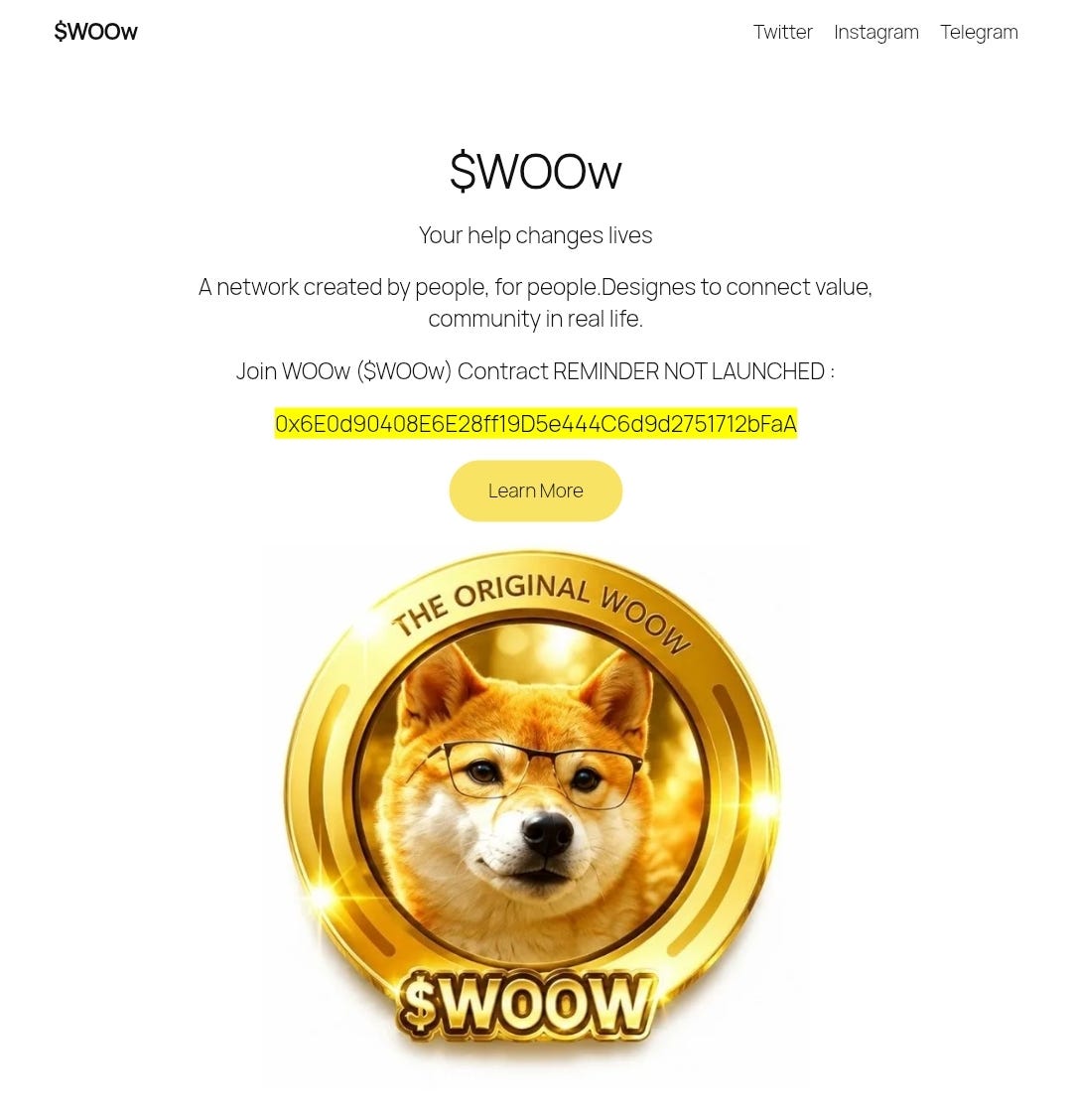 WOOWsers website real
