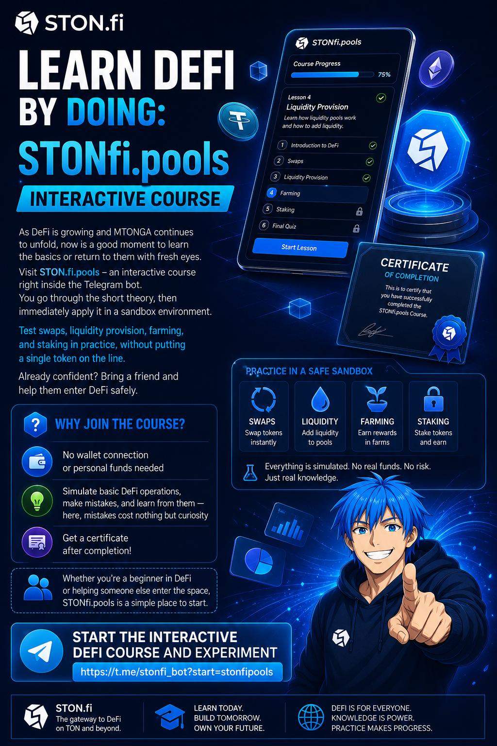You Don’t Really Understand DeFi Until You Use It: Why STONfi.pools Is the Best Place to Start
