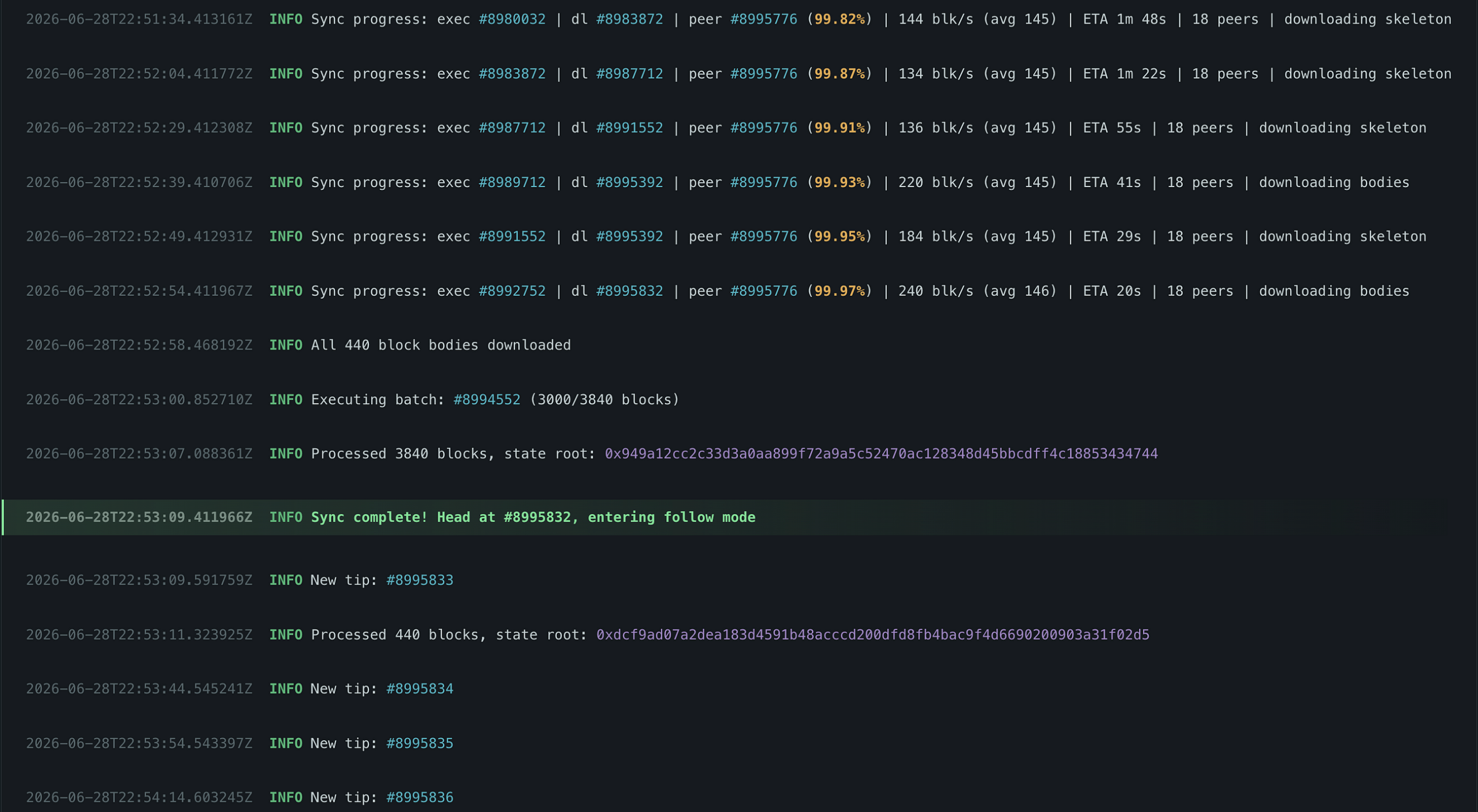 A blockchain node written entirely by AI . Can we trust it?