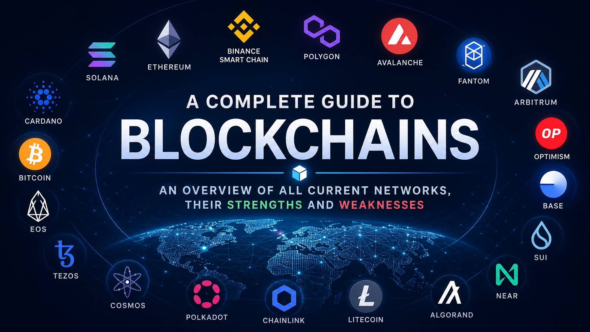 A comprehensive overview of all active blockchains (Blockchain Guide)