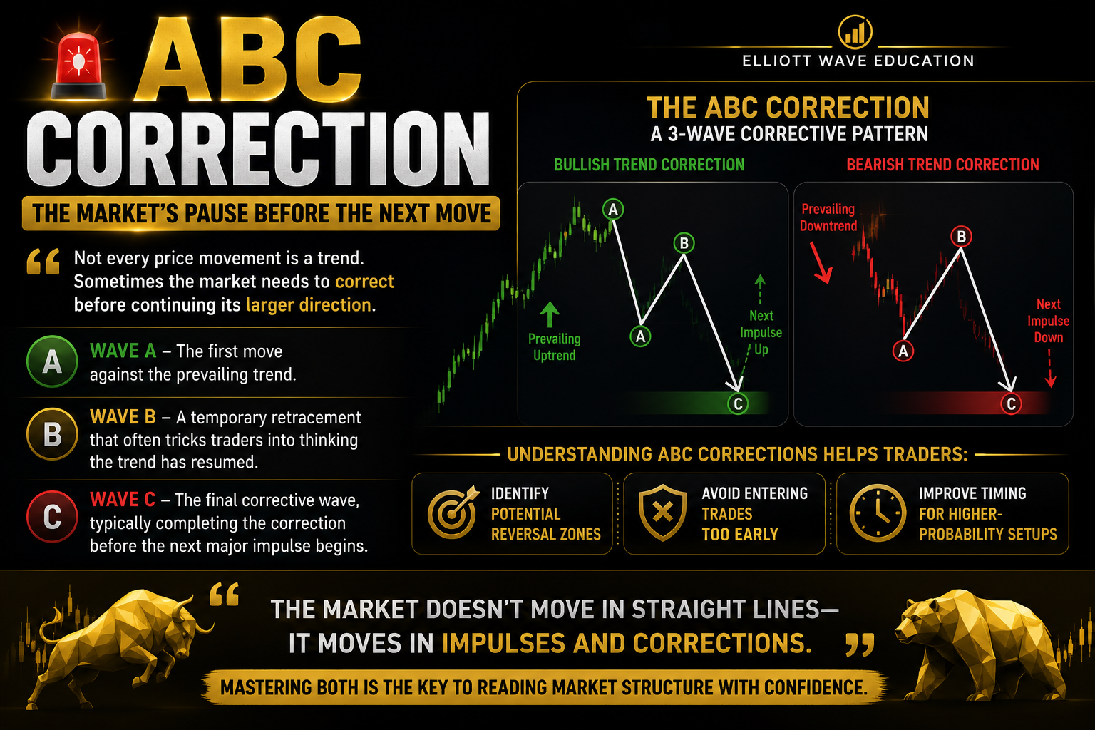 ABC Correction: The Market’s Pause Before the Next Move