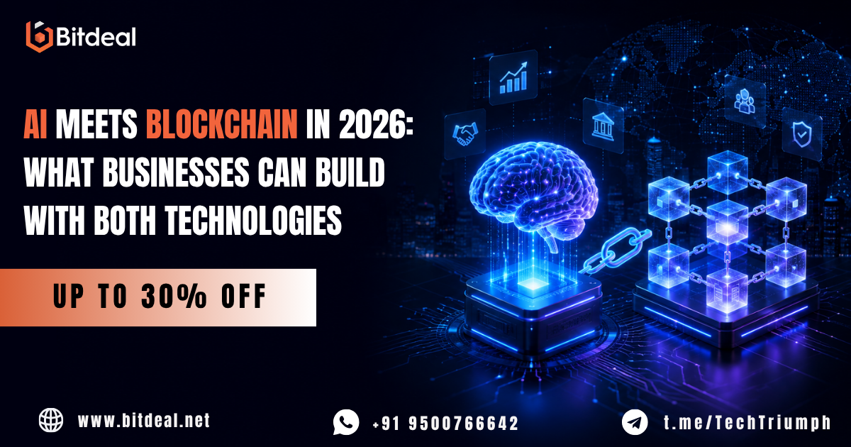 AI Meets Blockchain in 2026: What Businesses Can Build With Both Technologies