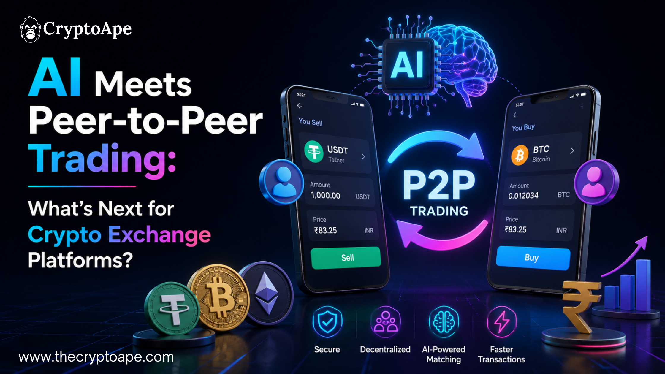 AI Meets Peer-to-Peer Trading: What’s Next for Crypto Exchange Platforms?