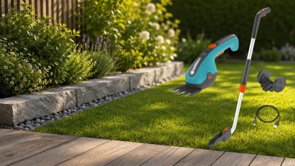 Anzeige: Akku-Grasschere mit Teleskopstiel günstig wie nie bei Amazon