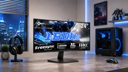 Anzeige: Curved Gaming-Monitor mit 24” FHD für unter 80 Euro bei Amazon
