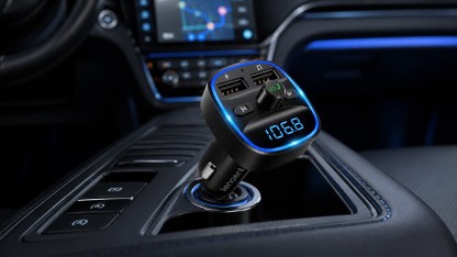 Anzeige: FM-Transmitter mit USB und microSD als Schnäppchen bei Amazon
