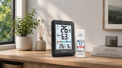 Anzeige: Kabellose Wetterstation mit Außensensor für 16,99 Euro bei Amazon
