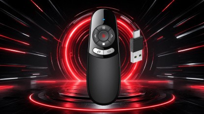 Anzeige: Kabelloser Presenter mit Laserpointer für 13,57 Euro bei Amazon