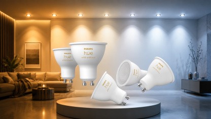 Anzeige: Philips Hue White Ambiance GU10 LED-Spots im 5er-Pack für nur rund 16 Euro pro Stück …