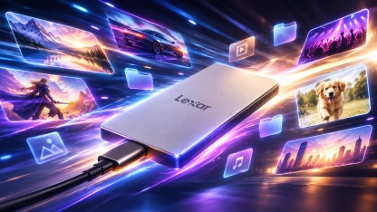 Anzeige: Schnelle externe SSD mit 512 GByte von Lexar günstig wie nie