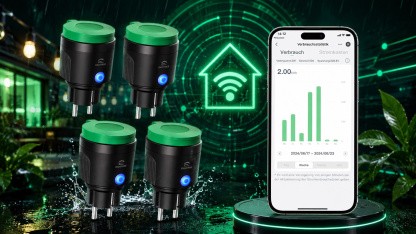 Anzeige: Smarte WLAN-Außensteckdose von Eightree im 4er-Set mit Alexa für 39,99 Euro bei Amazon