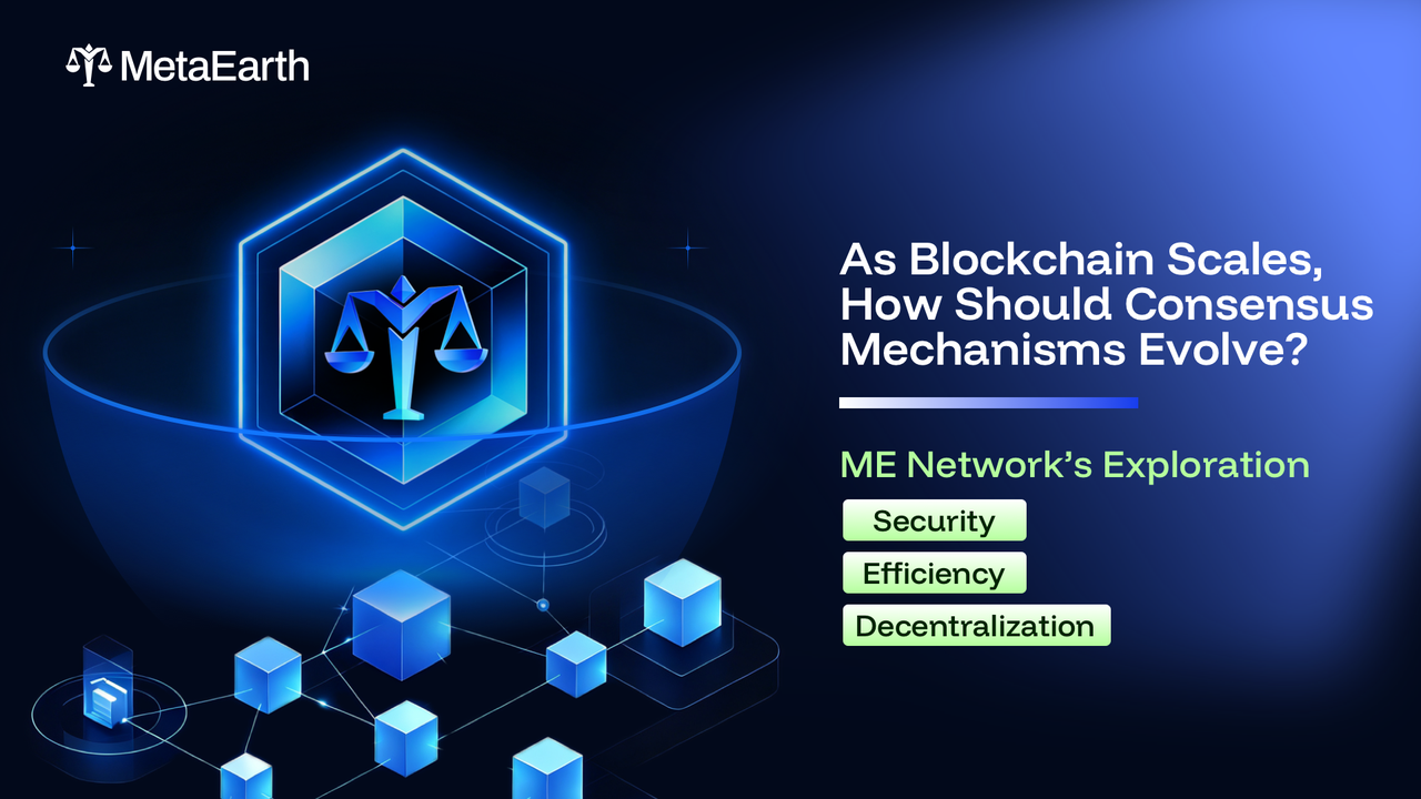 As Blockchain Scales, How Should Consensus Mechanisms Evolve? ME Network’s Exploration