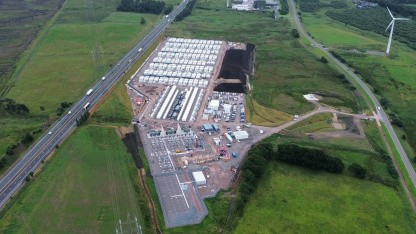 Batteriespeicher: Europas größte Batterie geht in Schottland ans Netz