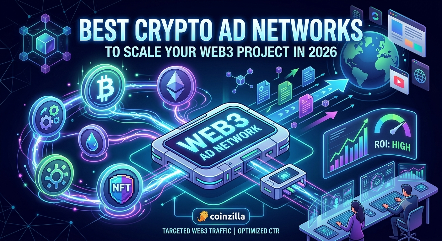 Best Crypto Ad Networks to Scale Your Web3 Project in 2026