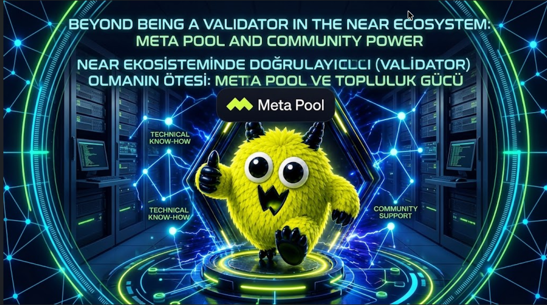 Beyond Being a Validator in the NEAR Ecosystem: Meta Pool and Community Power