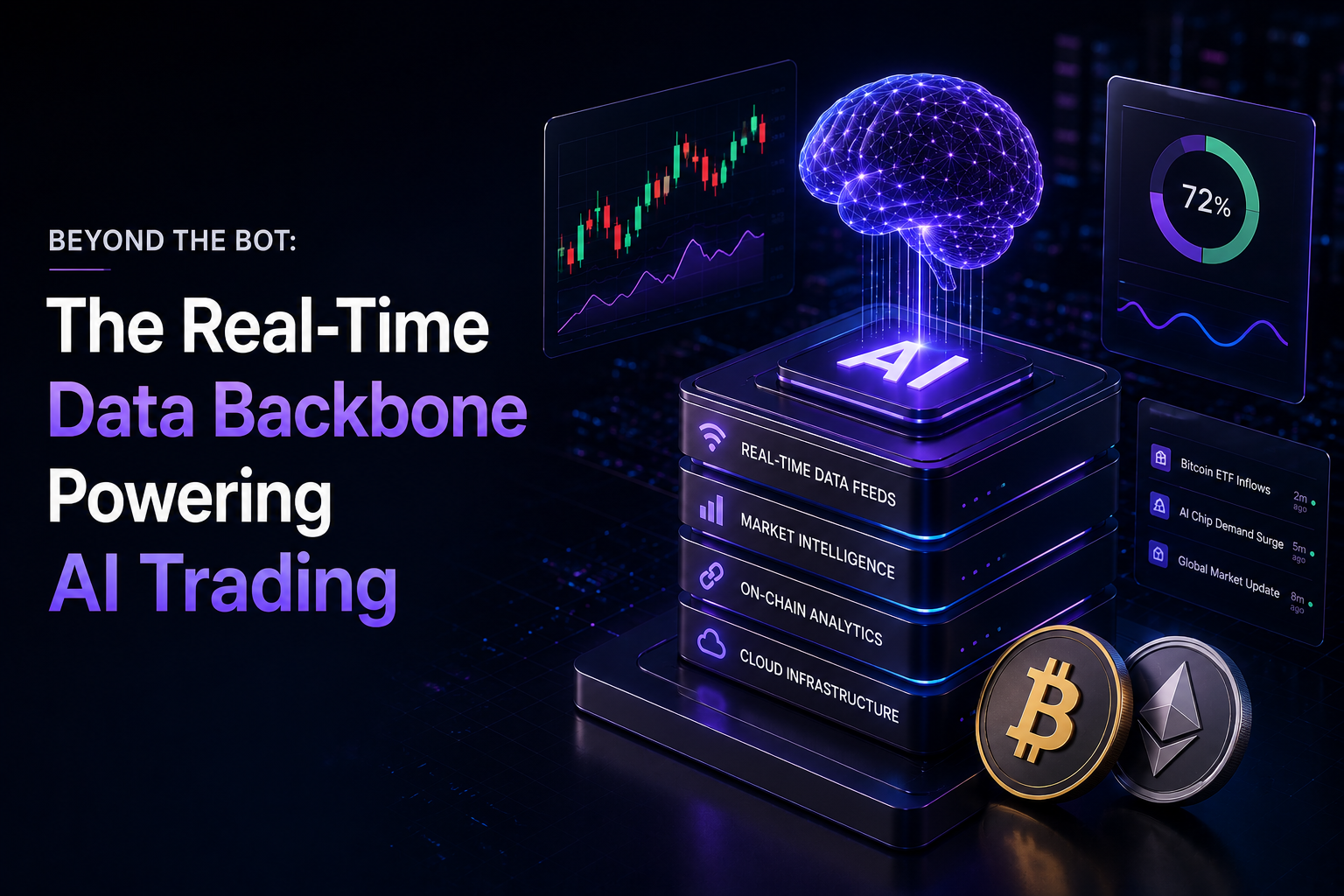 Beyond the Bot: The Real-Time Data Backbone Powering AI Trading