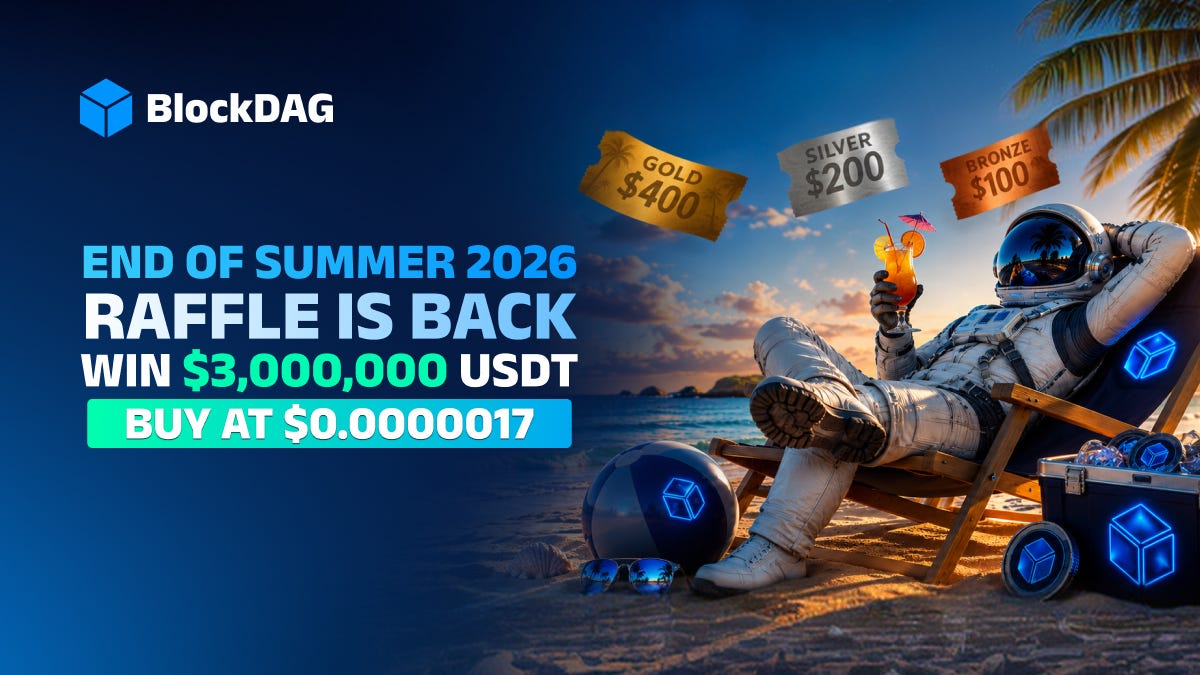 BlockDAG’s $3 Million End of Summer 2026 Raffle Is Back!