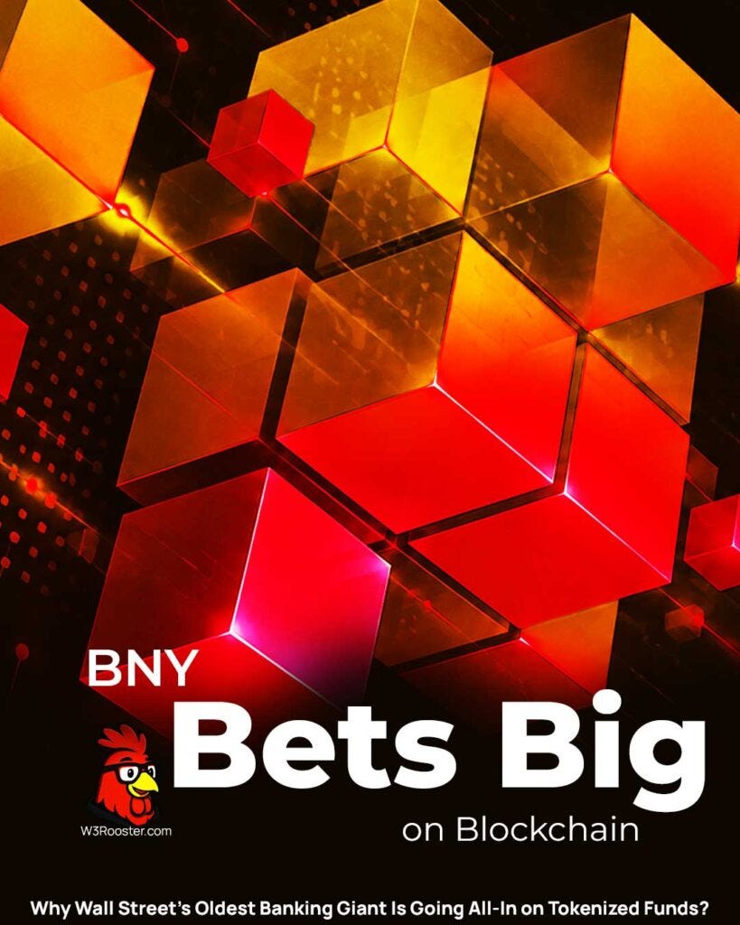 BNY Bets Big on Blockchain: Why Wall Street’s Oldest Banking Giant Is Going All-In on Tokenized…