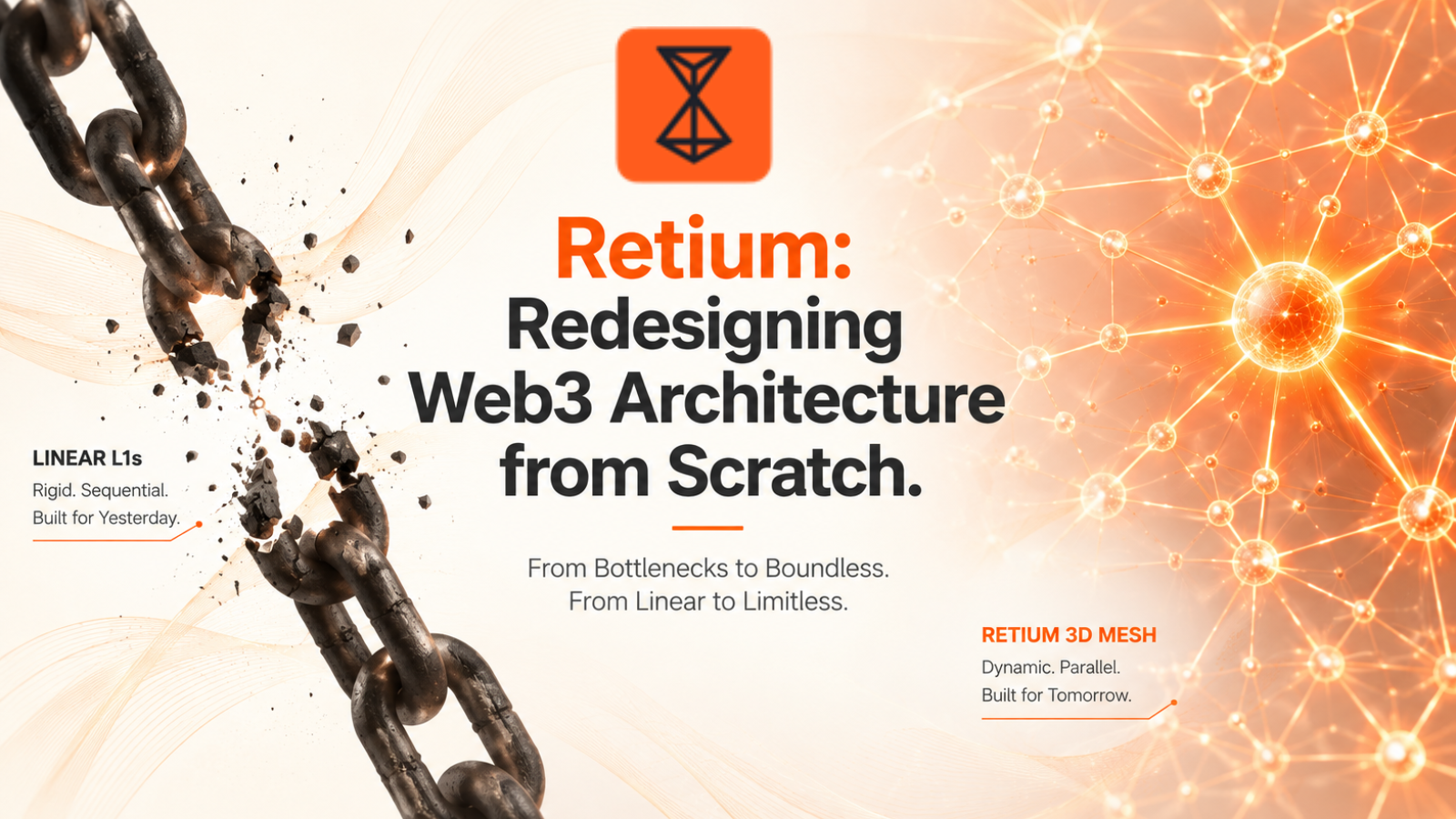 Breaking the L1 Cycle: How Retium Fuses 3D Mesh Architecture with a Radical Economic Manifesto