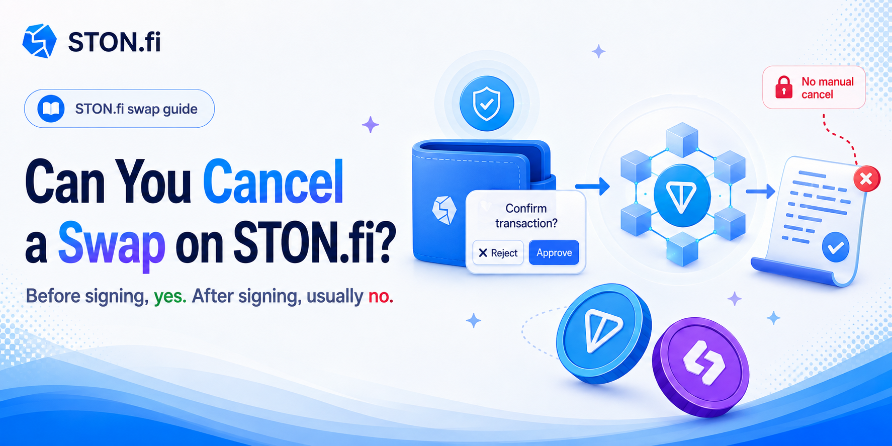 Can You Cancel a Swap on STON.fi?