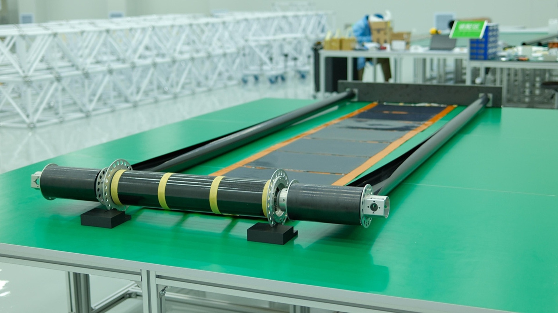 China’s ‘ultra-light soft battery’ solar wing for satellites packs 35 times its size