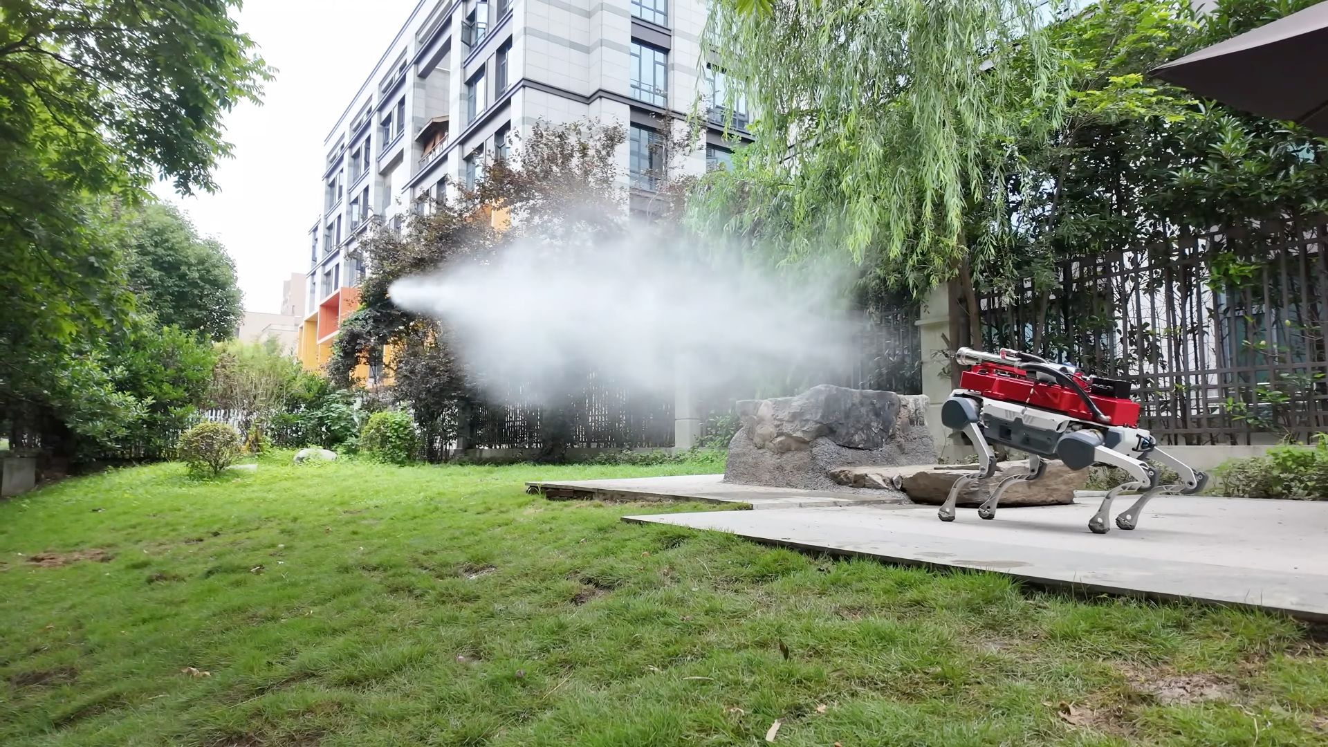 Chinese robot dogs take on fires and toxic leaks to keep rescuers out of danger