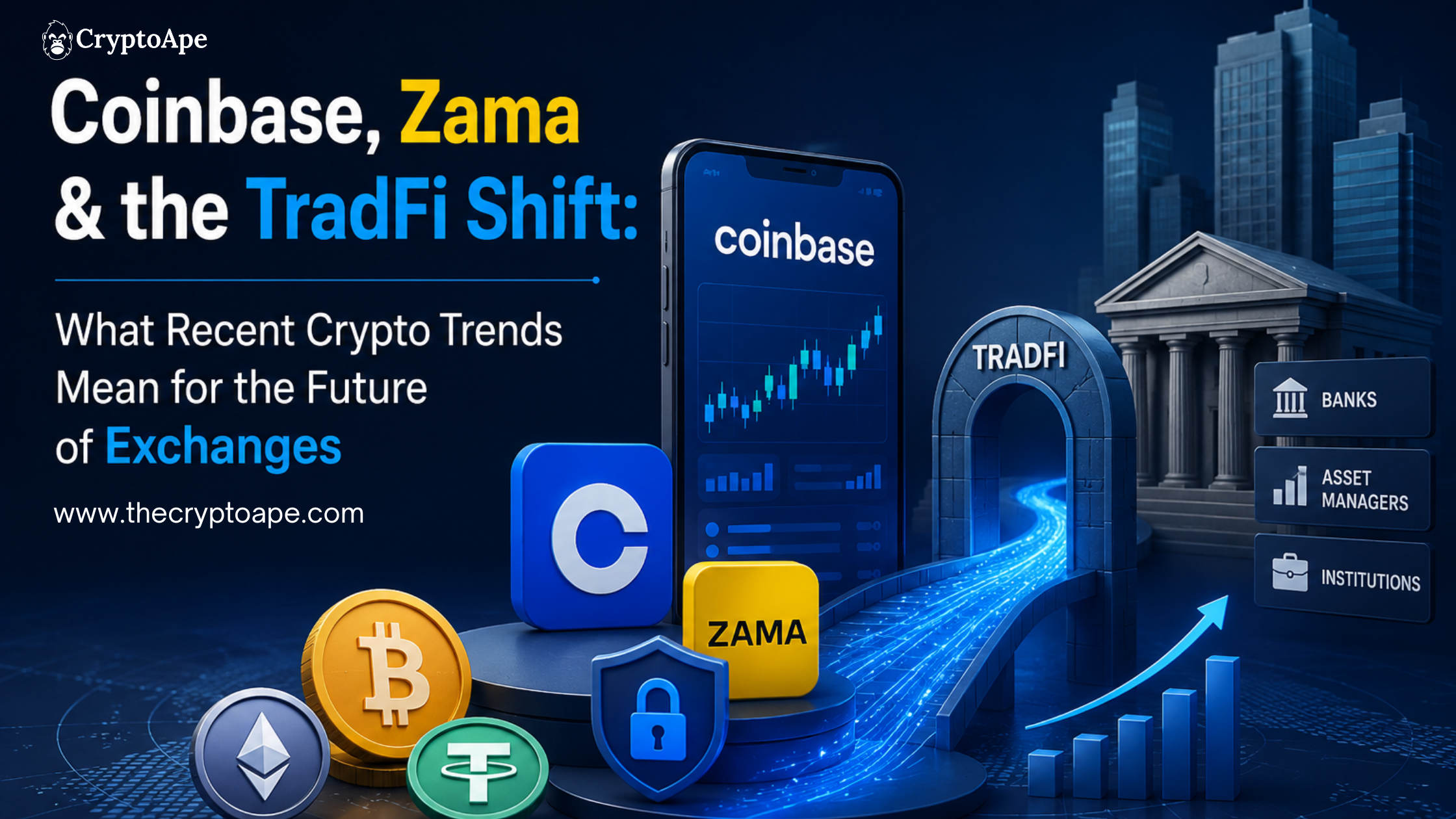 Coinbase, Zama & the TradFi Shift: What Recent Crypto Trends Mean for the Future of Exchanges