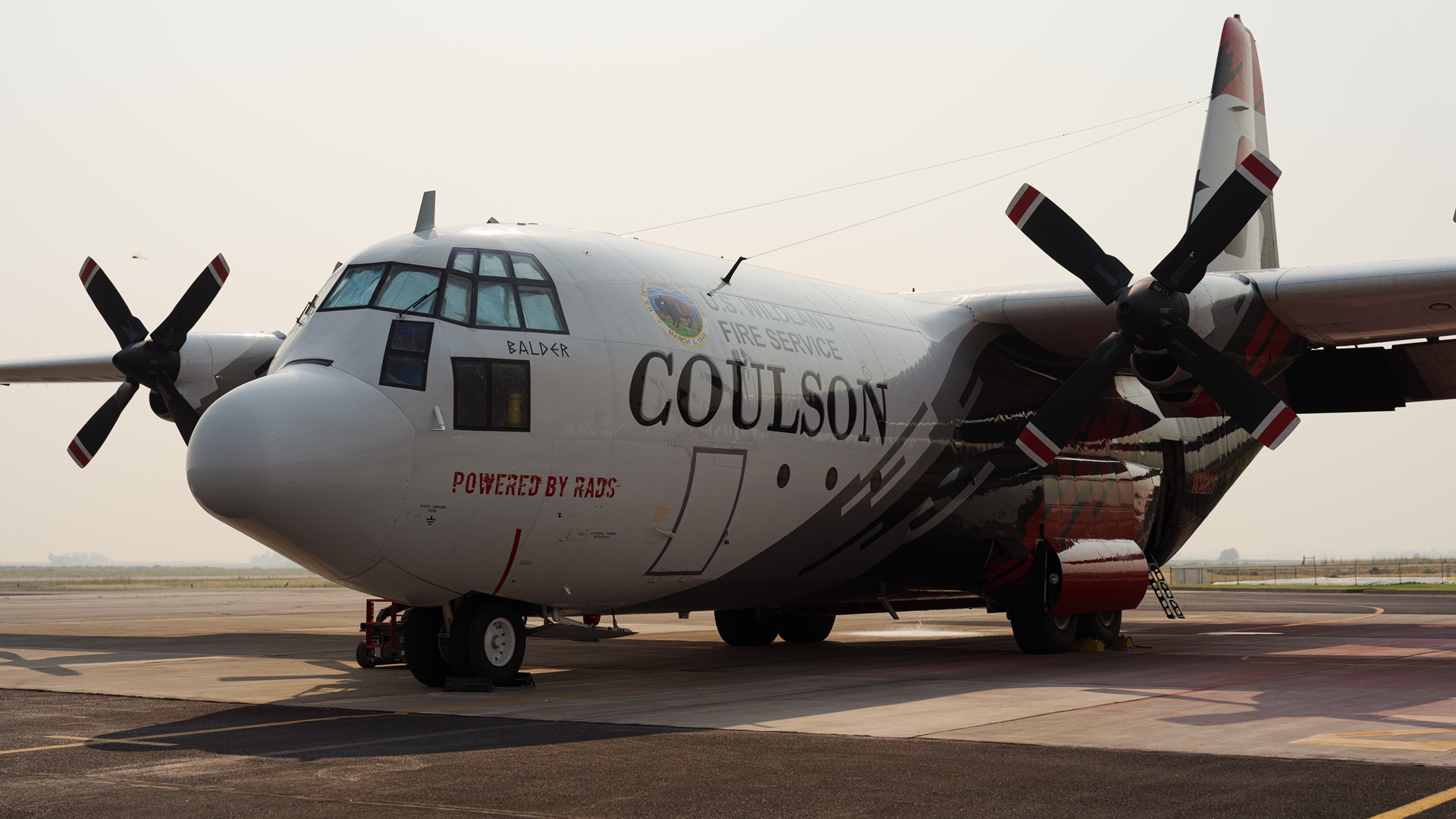 Coulson C-130H becomes first large airtanker under contract to US Wildland Fire Service