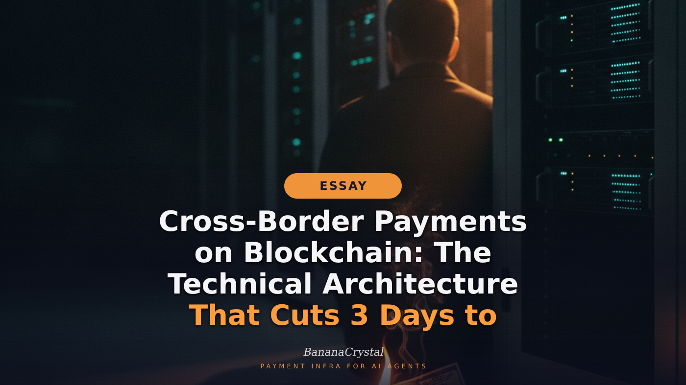 Cross-Border Payments on Blockchain: The Technical Architecture That Cuts 3 Days to 3 Seconds