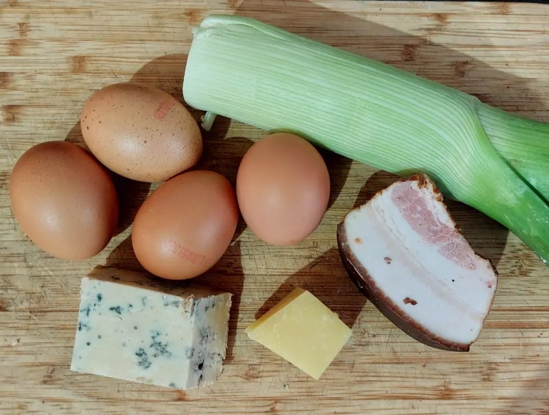Crypto Cooking — The Omelette That Hits Hard Has Stilton & Leeks