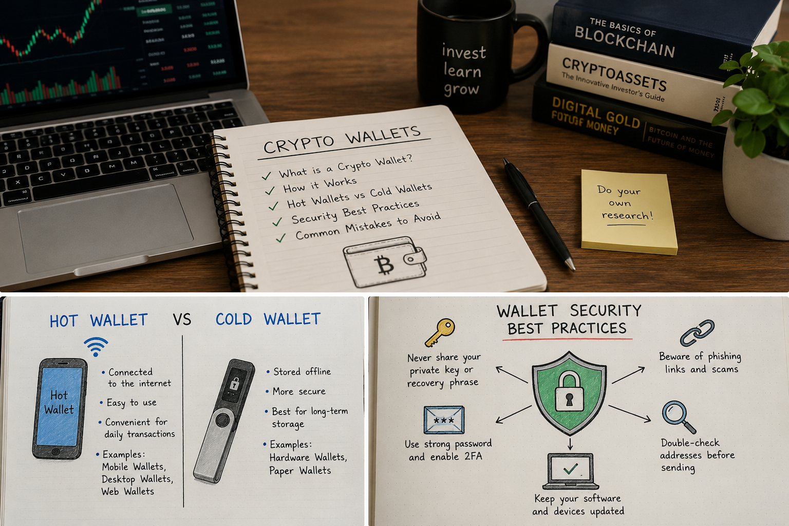 Crypto Wallets Explained: Hot Wallets, Cold Wallets, and How to Keep Your Assets Safe