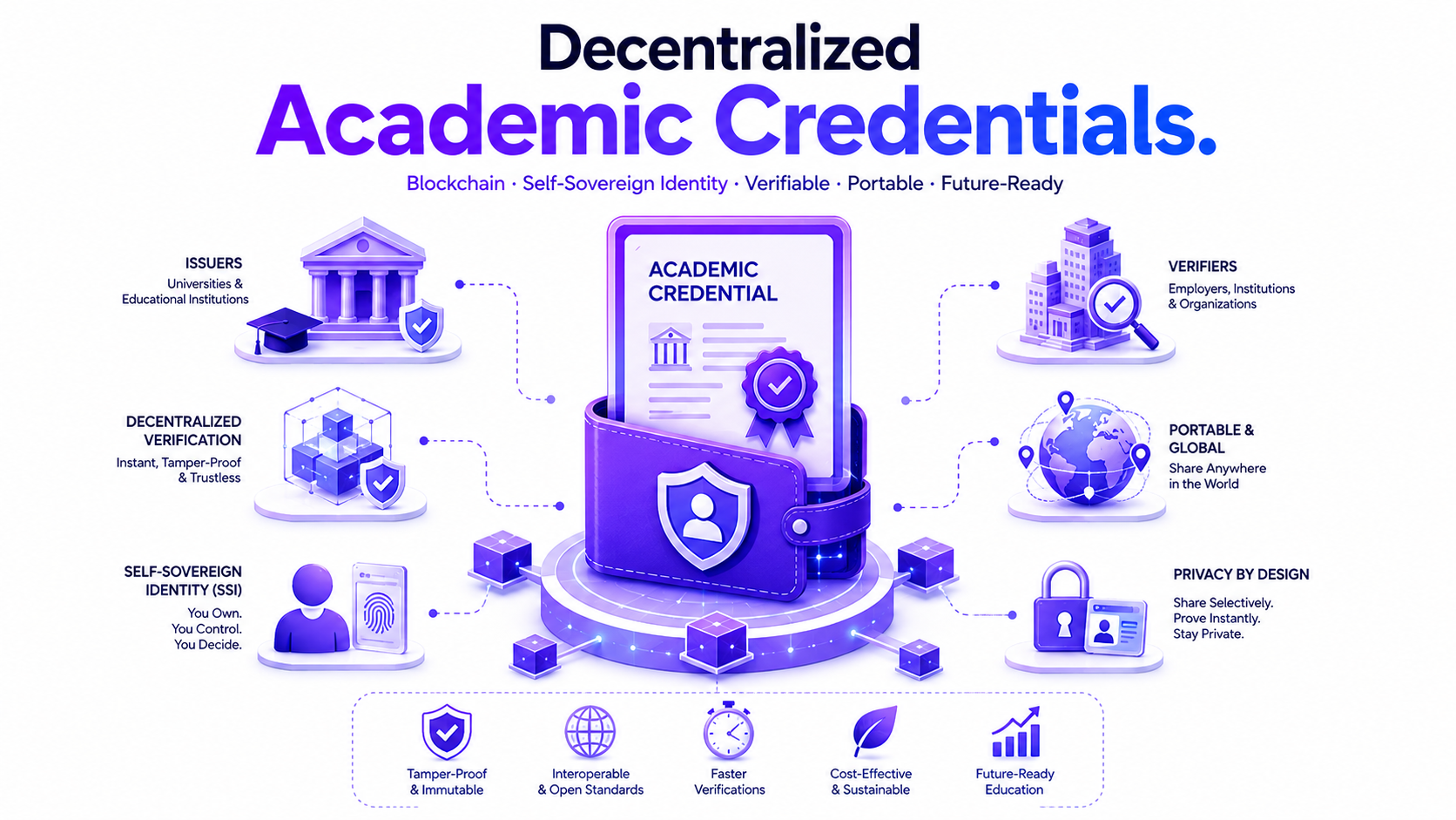 Decentralized Academic Credentials: Blockchain, Self-Sovereign Identity, and the Future of…