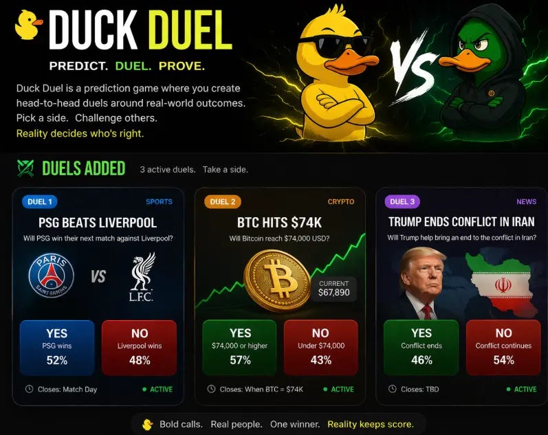 Duck Duel — Make The Call And Win the Duel