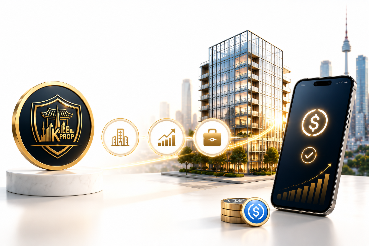 Earn Stream 1:
The Building Pays You. Monthly.