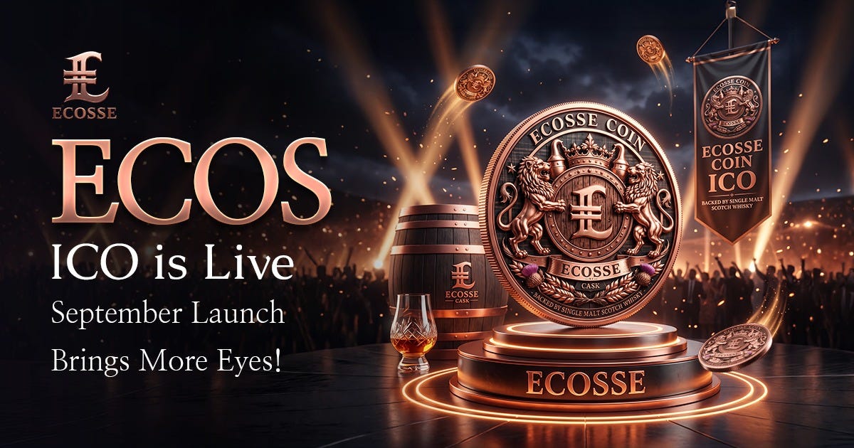 ECOSSE Journey: $ECOS Moves From ICO to Public Launch!