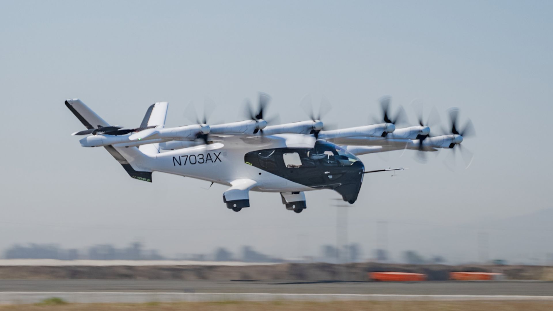 Electric air taxi cuts California intercity trip from 35 minutes to just nine minutes