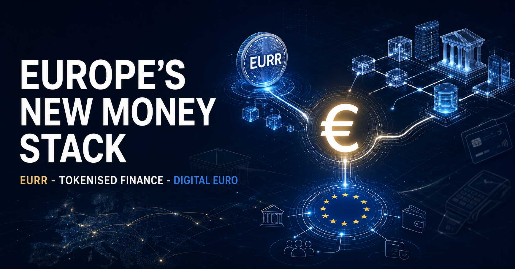 EURR, Tokenised Finance and the Digital Euro: How Europe’s New Money Stack Will Reshape Payments