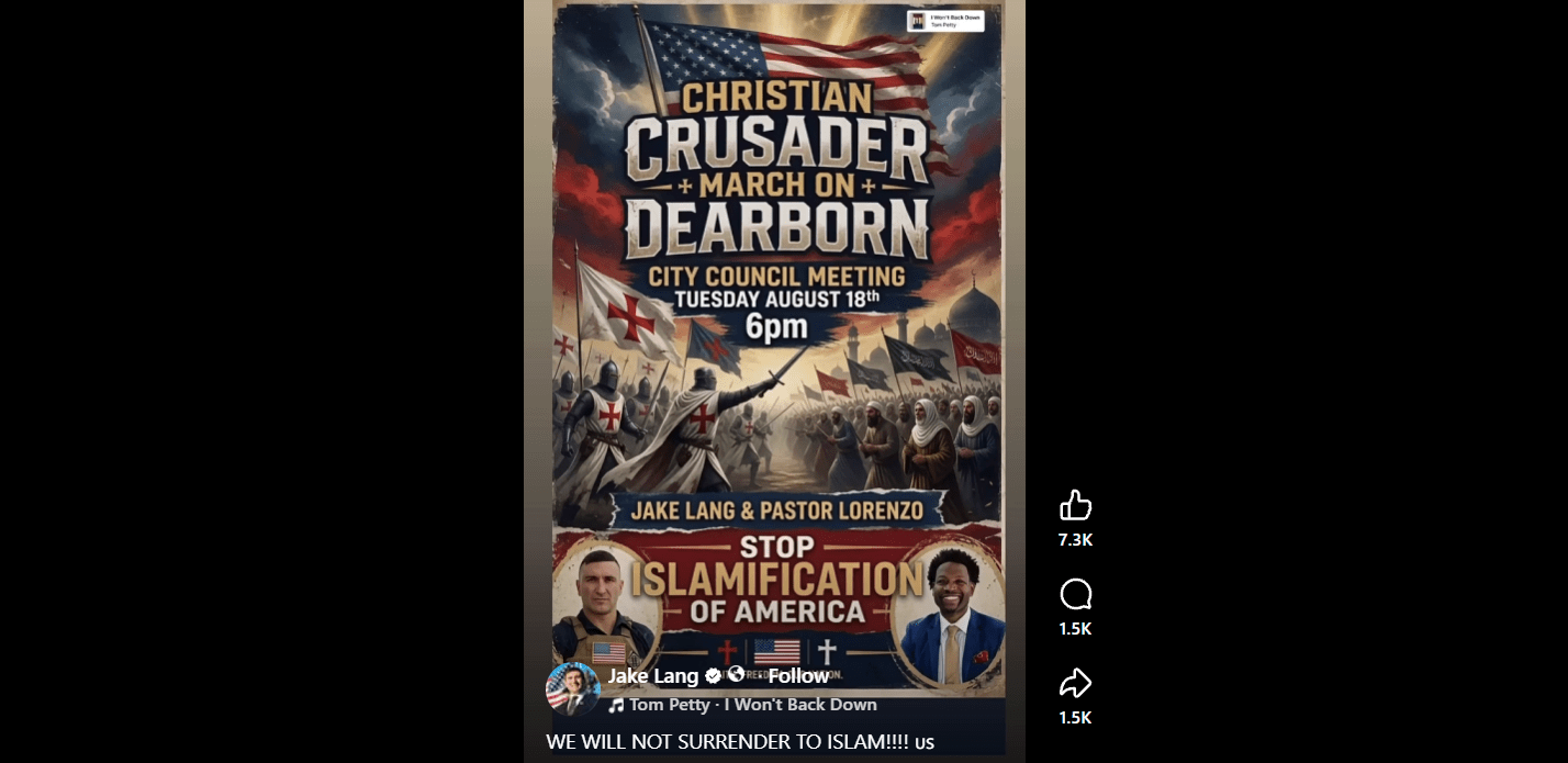 Facebook Is Drowning In Islamophobic AI Slop Calling for Violence Against Muslim Americans