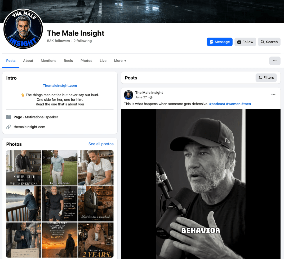 Facebook Is Filling With Viral AI-Generated Silver Foxes Wooing Women by Ranting About How Terrible Men Are
