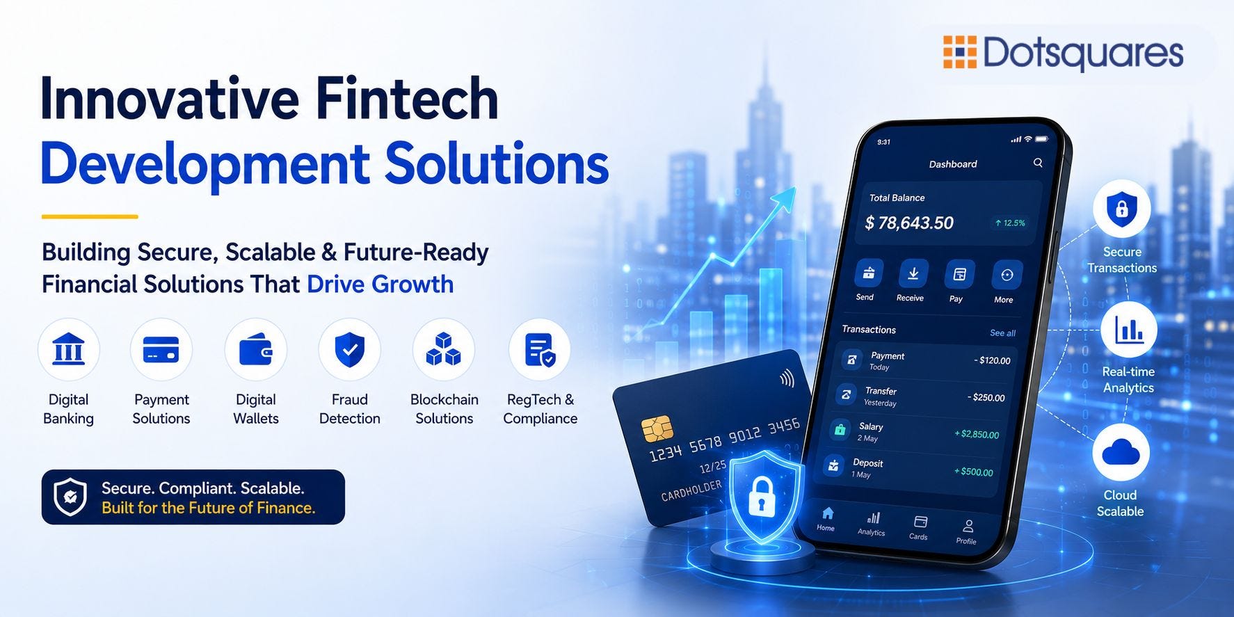 Fintech Software Development Services: Building Secure, Scalable, and Future-Ready Financial…