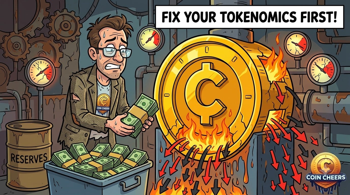 Fix Your Tokenomics Before You Burn Your Marketing Budget