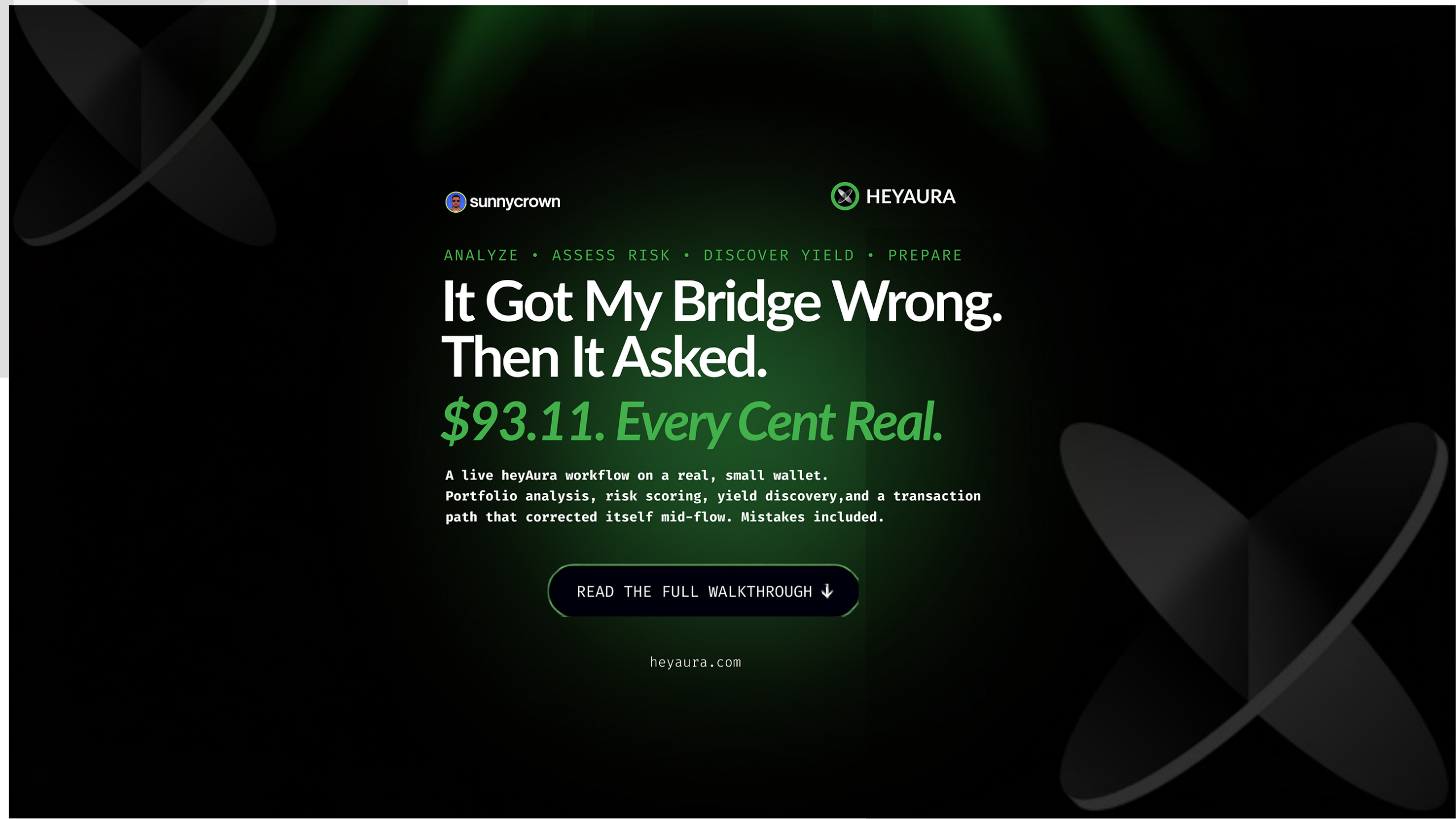 From Idle Capital to Optimized Yield: My Real heyAura Workflow (And the Small Hiccup That Actually…