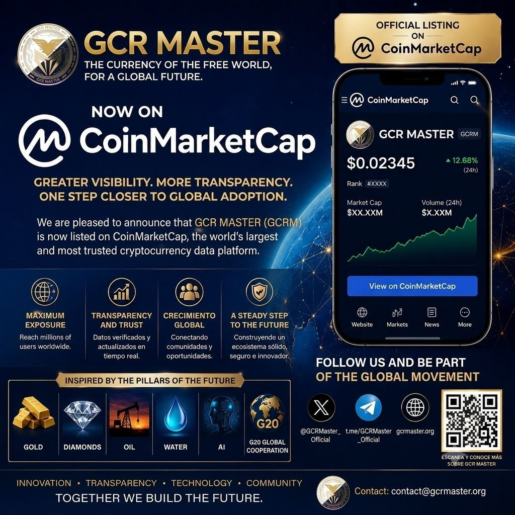 GCR Master (GCRM) Introduces a Vision for a Next-Generation DeFi Ecosystem with Asset-Backed…