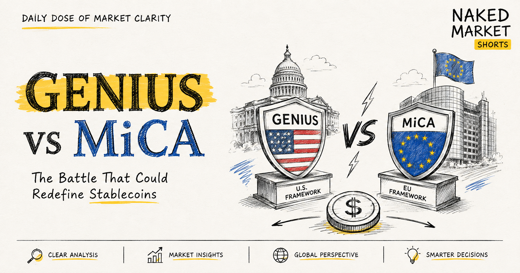 GENIUS vs MiCA: The Battle That Could Redefine Stablecoins