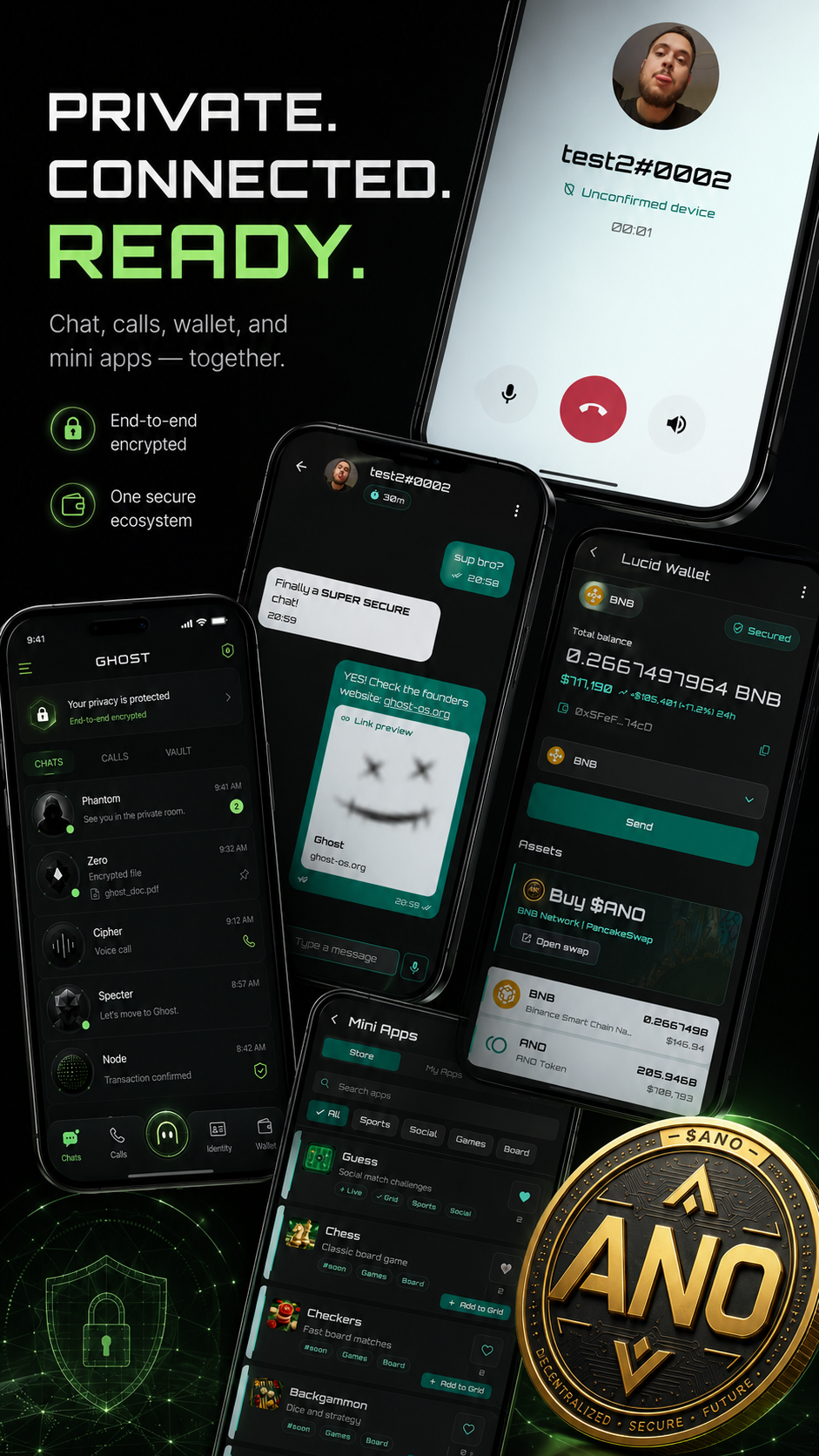 Ghost Core: A New Security Engine for Private Communication