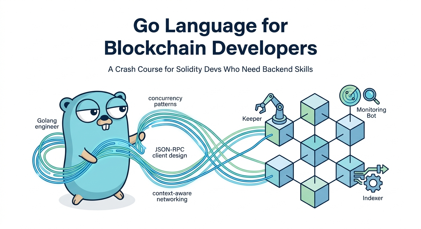 Go Lang for Blockchain Developers: A Crash Course for Solidity Devs Who Need Backend Skills