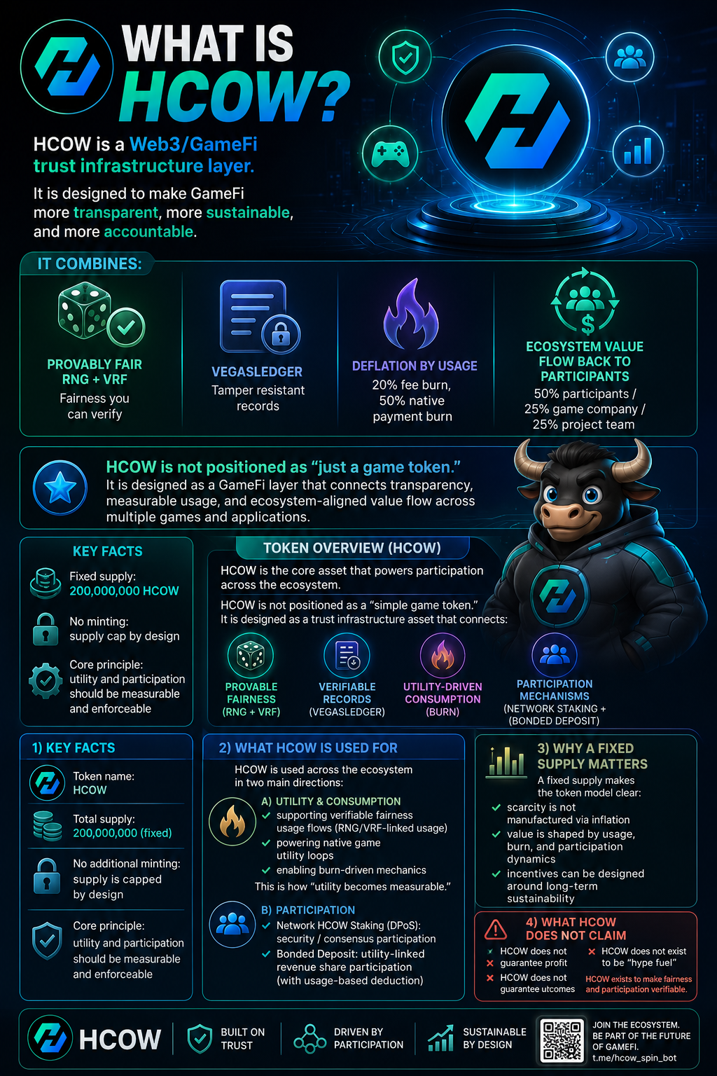 HCOW Isn’t Just Another Game Token — It’s Trying to Make GameFi More Trustworthy
