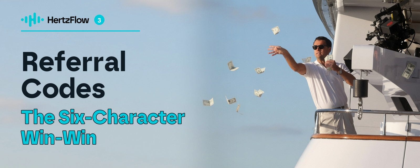 HertzFlow Beginner’s Guide #3: Referral Codes, the Six-Character Win-Win